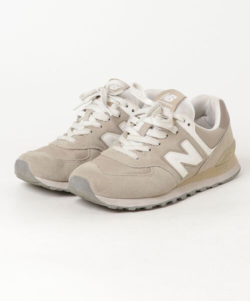 New Balance（ニューバランス） ローカットスニーカー 24cm ベージュ 
