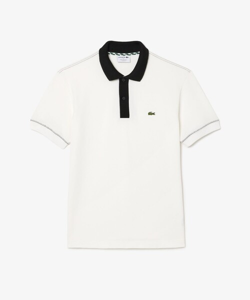 LACOSTE ラコステポロシャツ 白　半袖 LACOSTE（ラコステ） 半袖ポロシャツ 4 オフホワイト メンズ