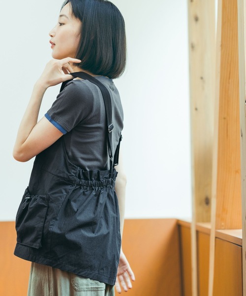 ベスト ジレ ドロストサスペンダーベスト レディースの画像