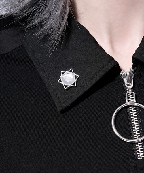 Ellno Loset（エルノロゼット） チャーム Starburst lapel pin/スター