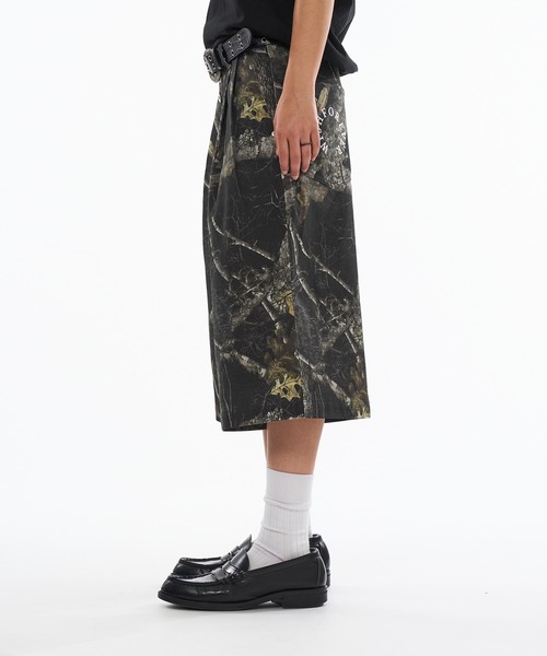 「WISH FOR EVER」 ハーフパンツ MEDIUM インディゴブルー メンズ_画像2