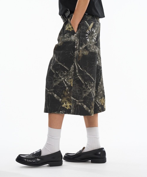 「WISH FOR EVER」 ハーフパンツ MEDIUM インディゴブルー メンズ_画像5