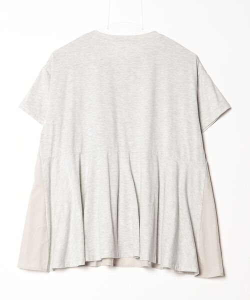 「PUAL CE CIN」 半袖Tシャツ FREE グレイッシュベージュ レディース_画像2