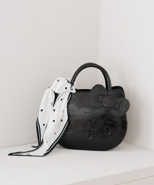 LOWRYS FARM（ローリーズファーム） ハンドバッグ 「HELLO KITTY」DOT