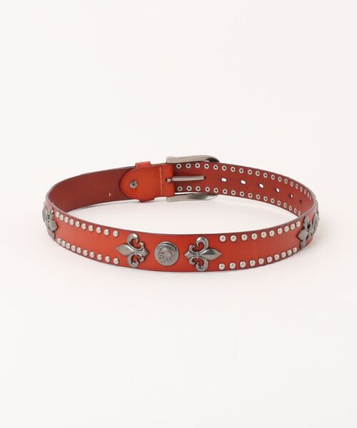 VIBGYOR ベルト 「Bls」「ZA」「Bling Leads」本革スタッズベルト(BL