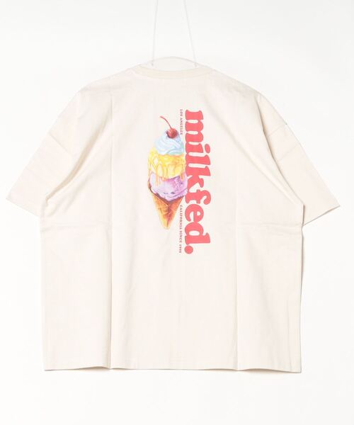 「MILKFED.」 半袖Tシャツ ONE SIZE オフホワイト レディース_画像3