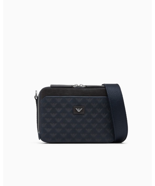 EMPORIO ARMANI ショルダーバッグ 「エンポリオ アルマーニ」ロゴ型 