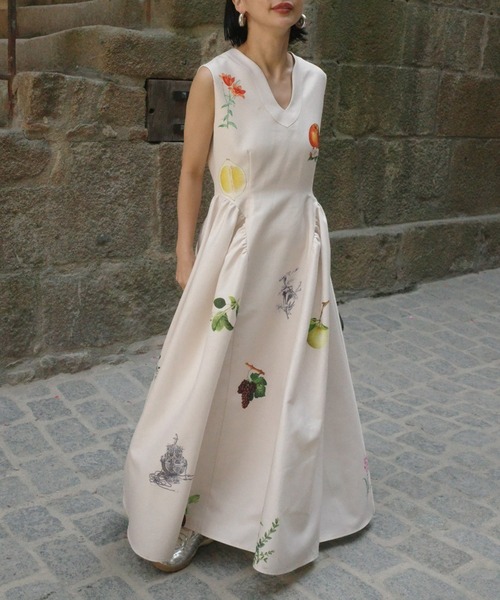 Ameri（アメリ） ドレス ELEANOR LINEN LIKE DRESS : ZOZOTOWN Yahoo