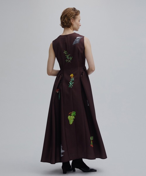 Ameri（アメリ） ドレス ELEANOR LINEN LIKE DRESS : ZOZOTOWN Yahoo