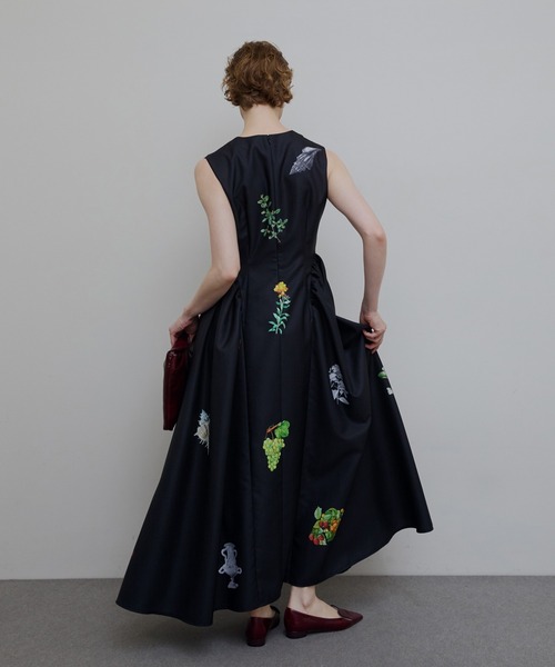 Ameri（アメリ） ドレス ELEANOR LINEN LIKE DRESS : ZOZOTOWN Yahoo