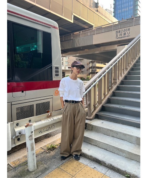 「BLACK BY MOUSSY」 ベルト FREE ブラウン レディース_画像8