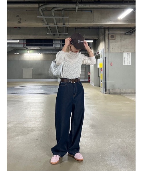 「BLACK BY MOUSSY」 ベルト FREE ブラウン レディース_画像9