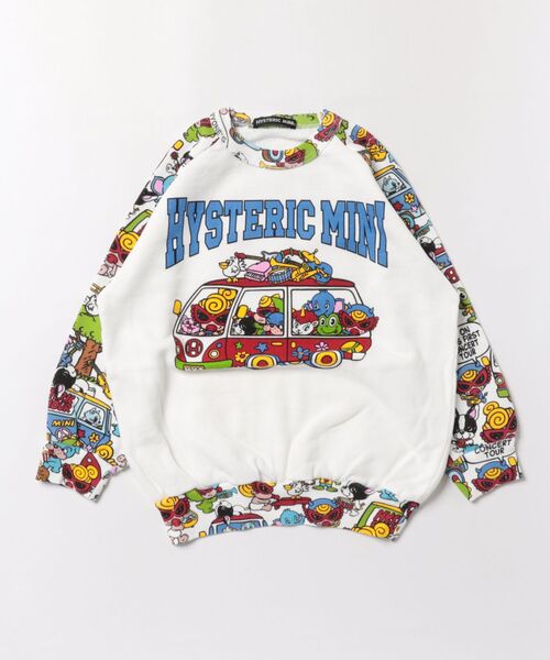 HYSTERIC MINI（ヒステリックミニ） トレーナー BAND WAGON ラグラン