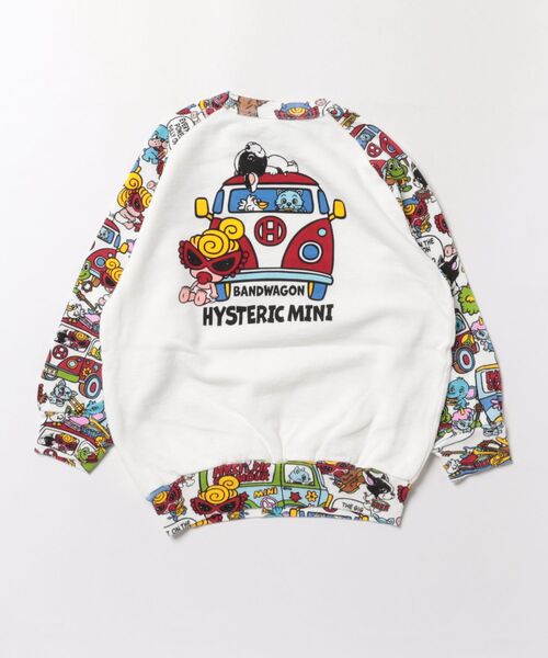 HYSTERIC MINI（ヒステリックミニ） トレーナー BAND WAGON ラグラン