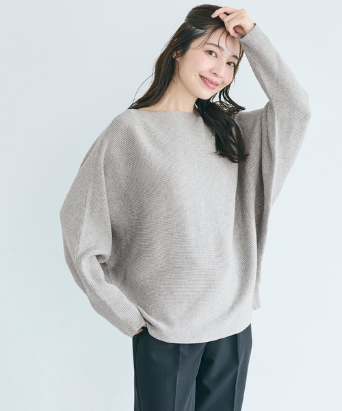 ニット ボートネック レディース トップス  ゆったり ストレッチ 楽天市場】≪ 特別セール ≫ ボートネックorタートルネックもっ
