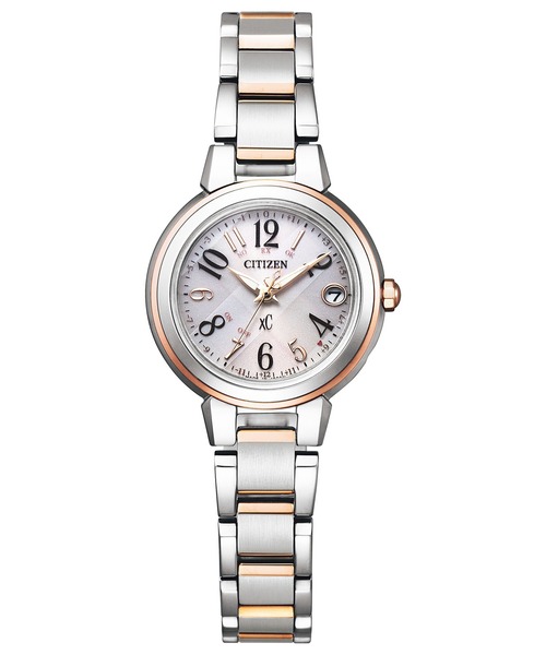 XC 腕時計 xC クロスシー エコ・ドライブ電波時計 Stainless Steel