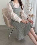 ワンピース 「Jasmine」スクエアネックツ...の詳細画像4
