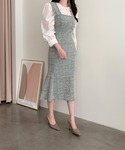 ワンピース 「Jasmine」スクエアネックツ...の詳細画像2