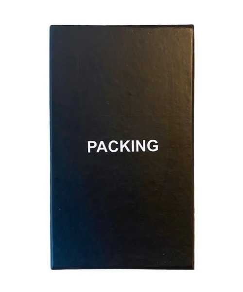 PACKING ブラック コンパクト財布 収納力抜群のミニ財布 PACKING COMPACT WALLET – HATCH
