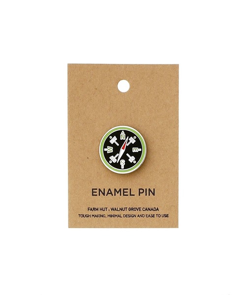 HIGHTIDE（ハイタイド） バッジ FARM HUT ファームハット エナメル