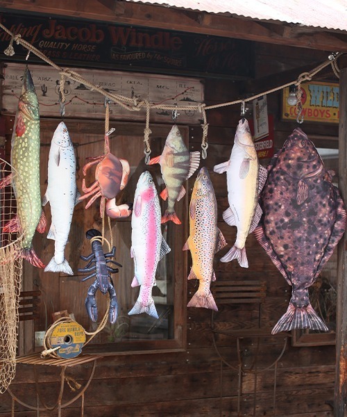 DULTON(ダルトン) クッション クッションカバー FISHES SALMON 65 DULTON(ダルトン) クッション クッションカバー FISHES SALMON 65