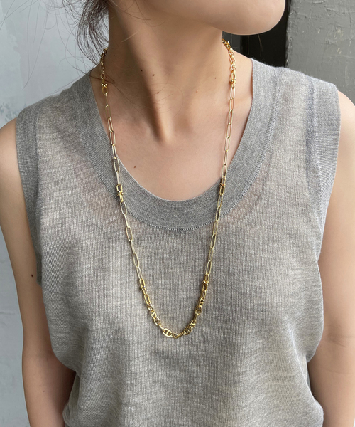 Spick&span EO 2wayロングネックレス 追加》EO / イオ 2WAYロングネックレス（ネックレス）｜Spick