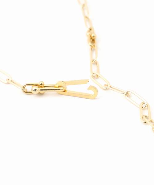 Spick＆Span ネックレス 「EO / イオ」MIXチェーン 2WAYロング