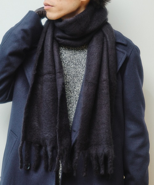 BEAMS HEART（ビームス ハート） マフラー 「ユニセックス」シャギー