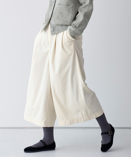 アルベロベロキュロット風パンツ FG721スカート風ワイドレッグキュロットパンツ | citron elegant