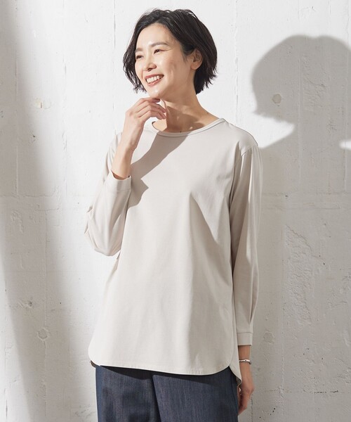 tシャツ 「吸水速乾」ベーシックジャージー カットソー レディース
