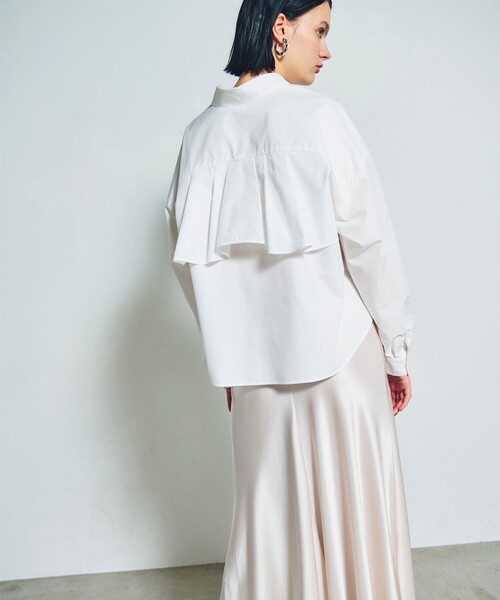 GRACE CONTINENTAL ブラウス シャツ バックコンシャスシャツ