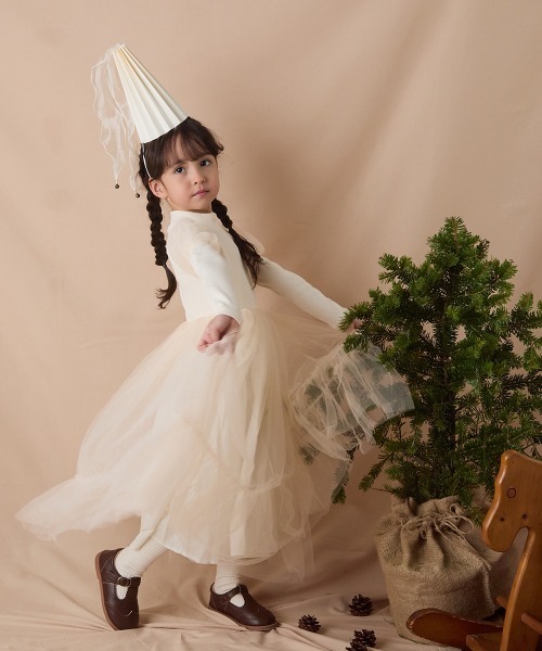 riziere（リジェール） ワンピース 入学式 卒園式 チュール切り替え
