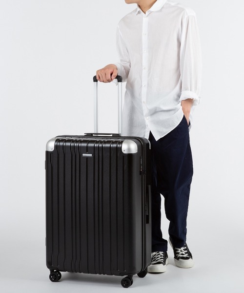 hiromichi nakano - 旅行バッグ /ヒロミチナカノ モンターニャ 旅行バッグ 81リッター 4.8kg 双輪キャスター 05354