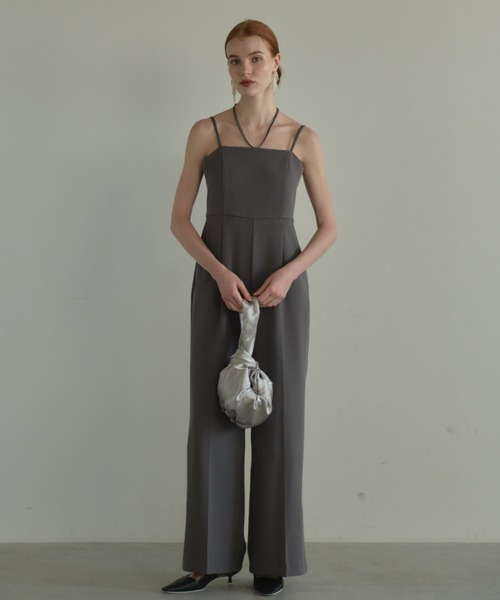 ANDRESD アンドレスド シャーリンググリッターパンツドレス