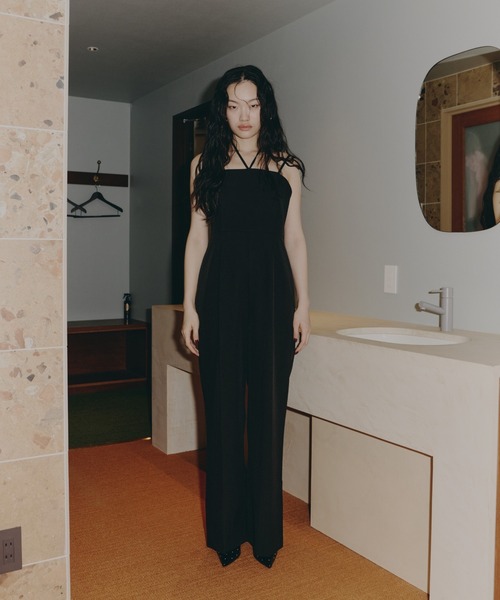 スーツ・フォーマル・ドレス double cross all in one / decorative ANDRESD パンツドレス ダブルクロスオールインワンドレス / double