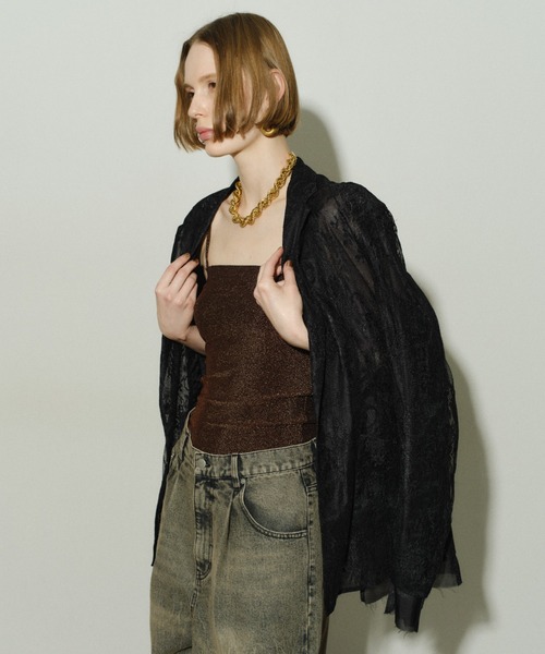 ジャケット テーラードジャケット Lace jacket／レース