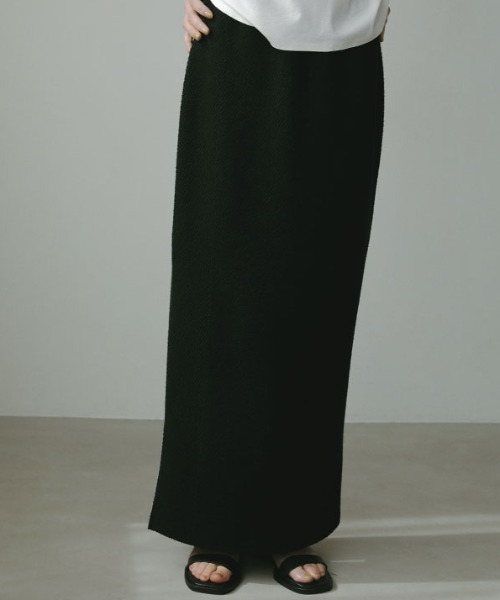 正規品新品未使用ETRE TOKYOサイドスリットロングスカート ETRE TOKYO（エトレトウキョウ） スカート サイドスリットパイルロング