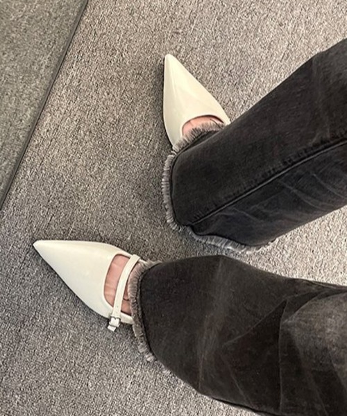 パンプス バックストラップミュールパンプス : ZOZOTOWN Yahoo