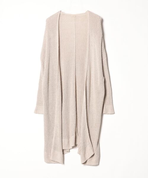 MUSE de Deuxieme classe」 ニットカーディガン - ベージュ レディース  