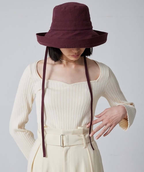 ORIENT MILLINERY 帽子 ハット LOLA「ローラ」リネン100