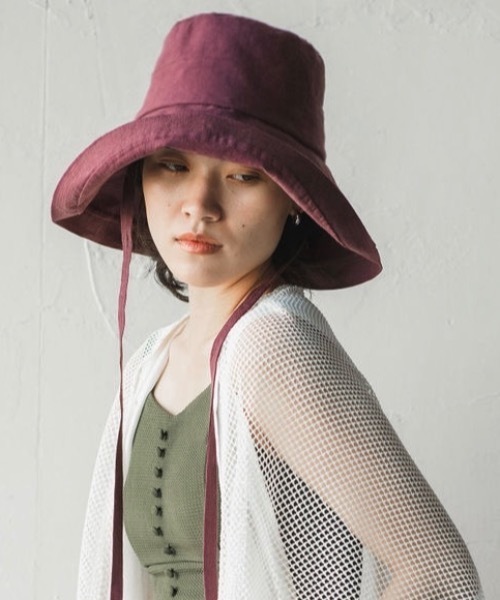 ORIENT MILLINERY 帽子 ハット LOLA「ローラ」リネン100