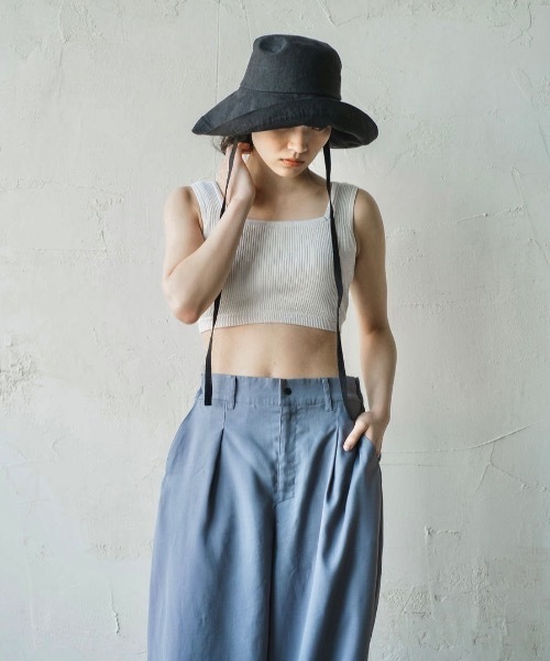 ORIENT MILLINERY 帽子 ハット LOLA「ローラ」リネン100
