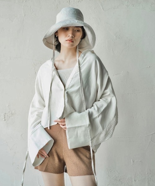 ORIENT MILLINERY リネンハット ORIENT MILLINERY 帽子 ハット YOH「ヨウ」 レディース