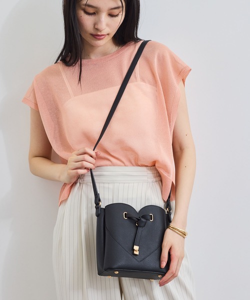 GOLDS♡ビジュー付きハートバックル♡ピンクグラデーション♡ホルタートップス Heart&Pink Collection 2025 ｜VIS | J'aDoRe JUN ONLINE