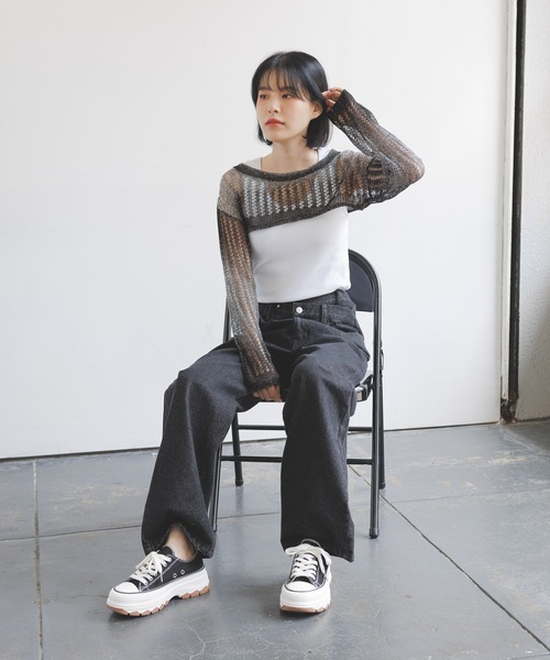 ALAND タンクトップ ノースリーブ 「UNISEX」ALAND／バックハートリブ