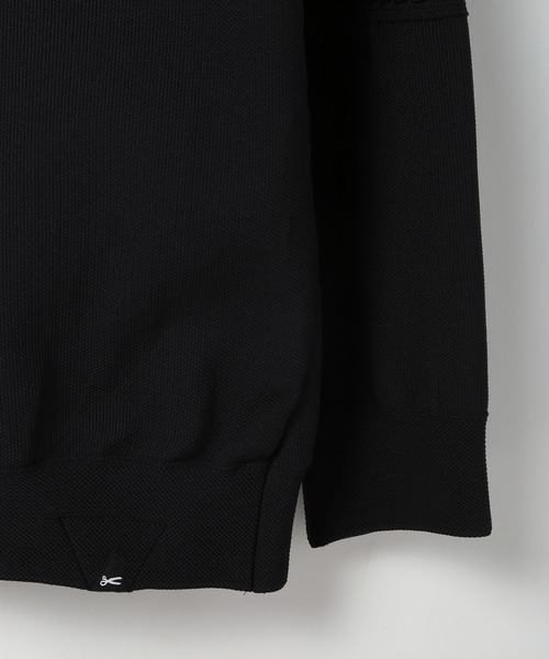 ブルゾン アウター 「DENHAM×MENS BIGI」スタンドニットジップブルゾン メンズの画像