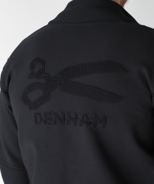 ブルゾン アウター 「DENHAM×MENS BIGI」スタンドニットジップブルゾン メンズの画像