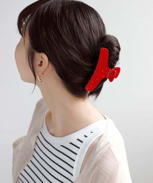 ANEMONE（アネモネ） ヘアクリップ カラービジューバンス : ZOZOTOWN