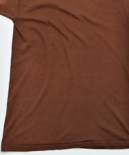 VINTAGE tシャツ 「ヴィンテージ古着」シングルステッチ ブラウン