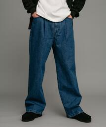 URBAN RESEARCH Sonny Label ジーンズ タックワイドデニムパンツ